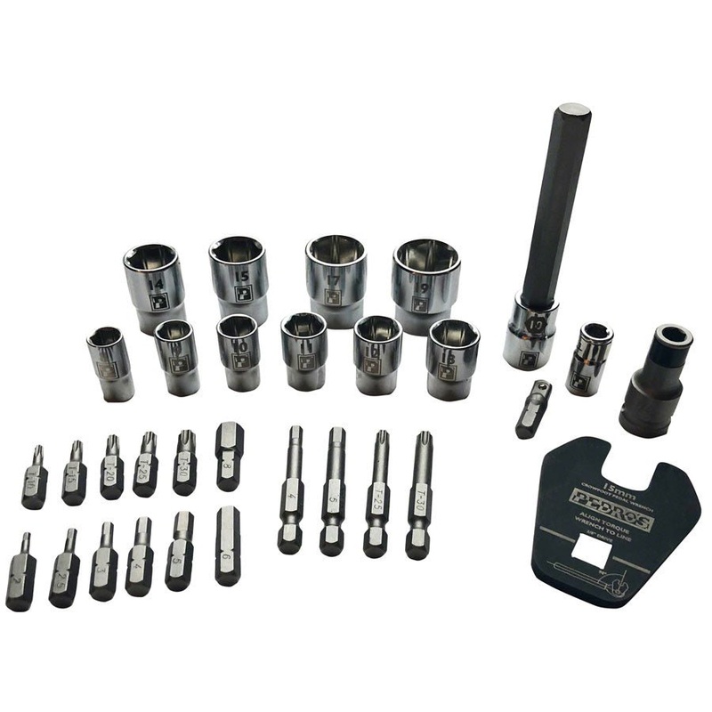 Pedros Pro Bit and Socket Set – 31 Piece