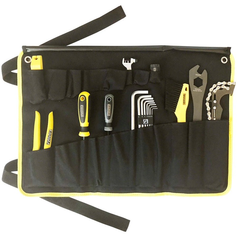 Pedros Starter Tool Kit 1.1. – Includes 19 Tools And Tool Wrap