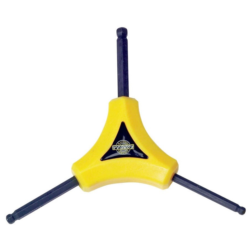 Pedros Y Hex Ball Wrench – 4, 5, 6mm