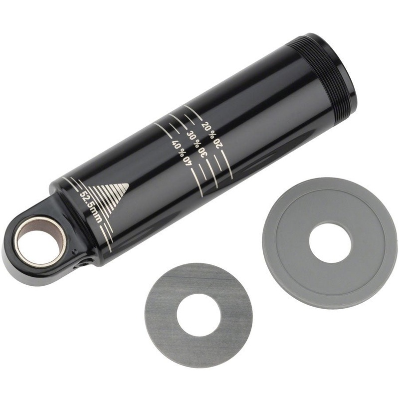RockShox Rear Shock Damper Body – Standard Eyelet 52.5mm w/ Hydraulic Bottom Out 2.5mm Travel Spacer Super Deluxe C1+ 2023+