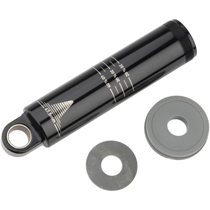 RockShox Rear Shock Damper Body – Standard Eyelet 67.5mm w/ Hydraulic Bottom Out 7.5mm Travel Spacer Super Deluxe C1+ 2023+