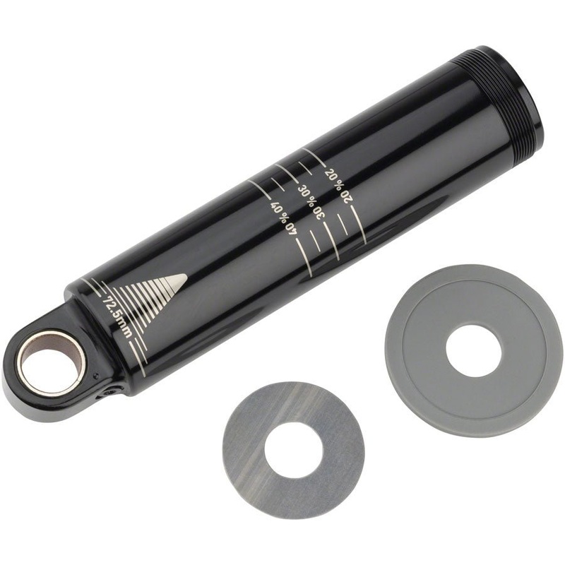 RockShox Rear Shock Damper Body – Standard Eyelet 72.5mm w/ Hydraulic Bottom Out 2.5mm Travel Spacer Super Deluxe C1+ 2023+