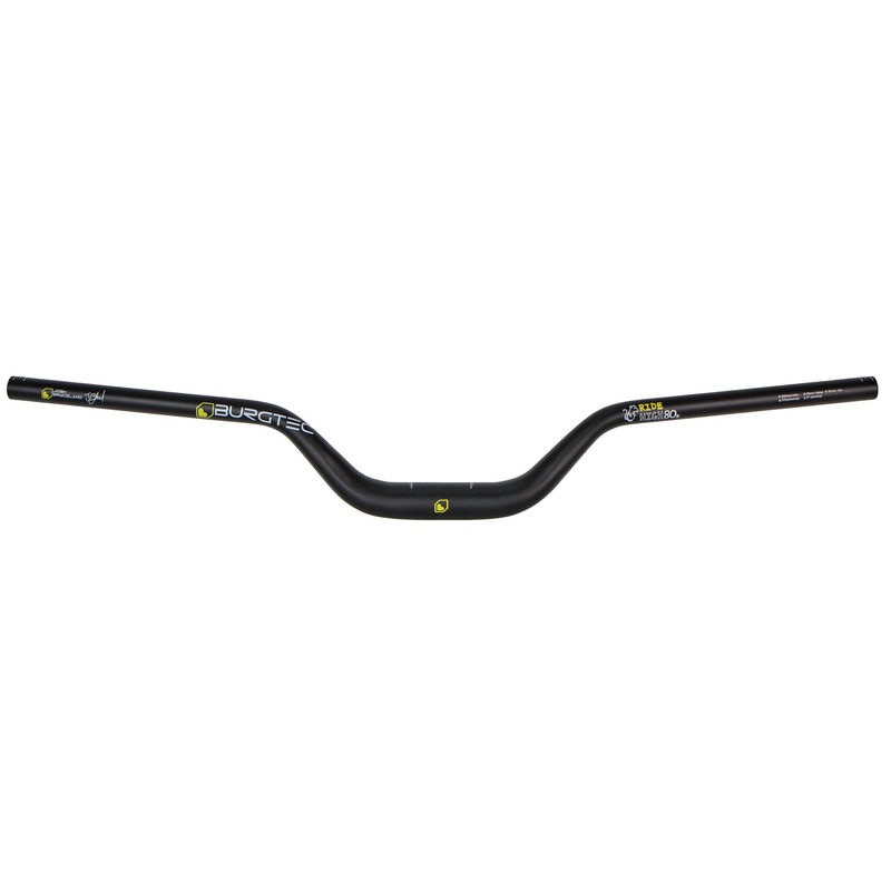 Burgtec Josh Bryceland Ride Wide Riser Bar – 35mm Clamp –  80 mm Rise – 800mm Width